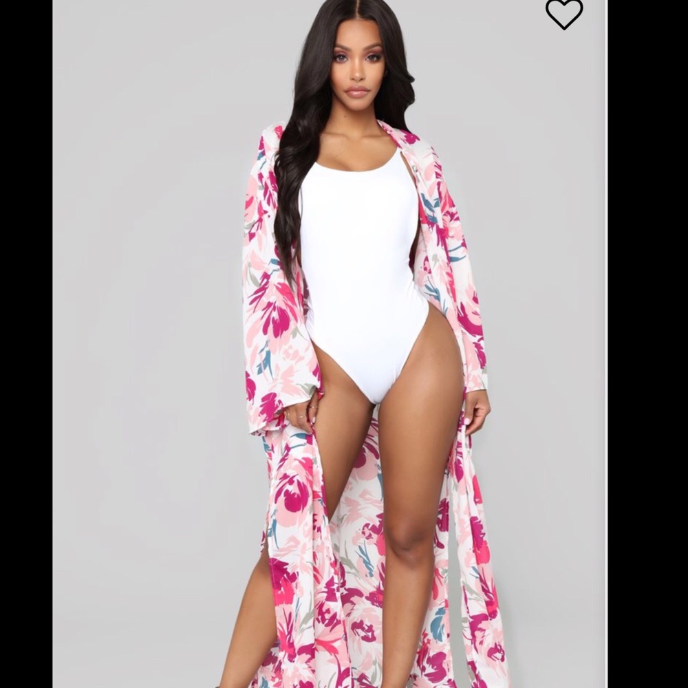 Floral cardigan